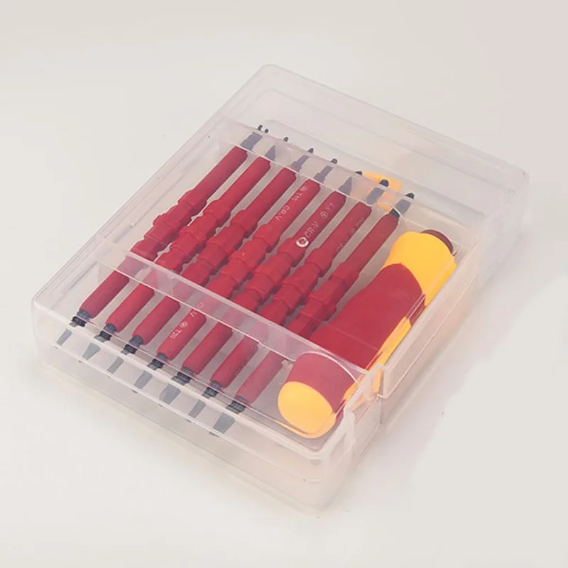 

Набор изолированных отверток, насадка для отвертки, магнитные отвертки с крестообразными насадками, держатель для отверток, ручные инструм...