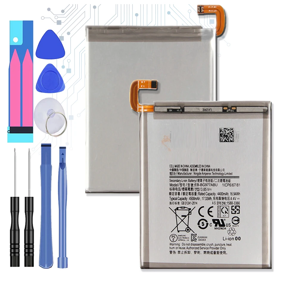 

Оригинальная запасная батарея для телефона Samsung GALAXY S10 версии S10 X 4500 мАч