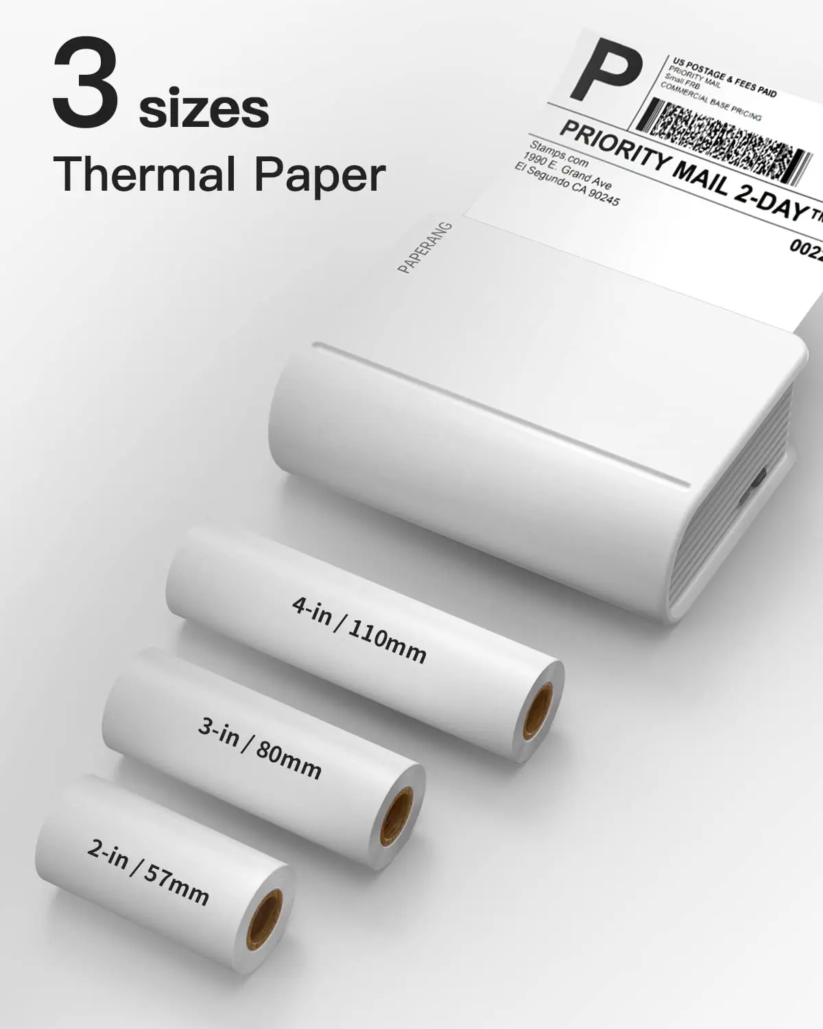 Термопринтер для этикеток Paperang C1S Многофункциональный беспроводной принтер 300 DPI