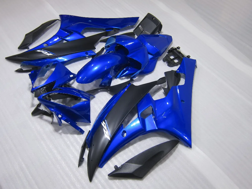 

Injection Mold New ABS Fairings Kit Fit for YAMAHA YZF-R6 R6 06 07 2006 2007 Bodywork Set Blue