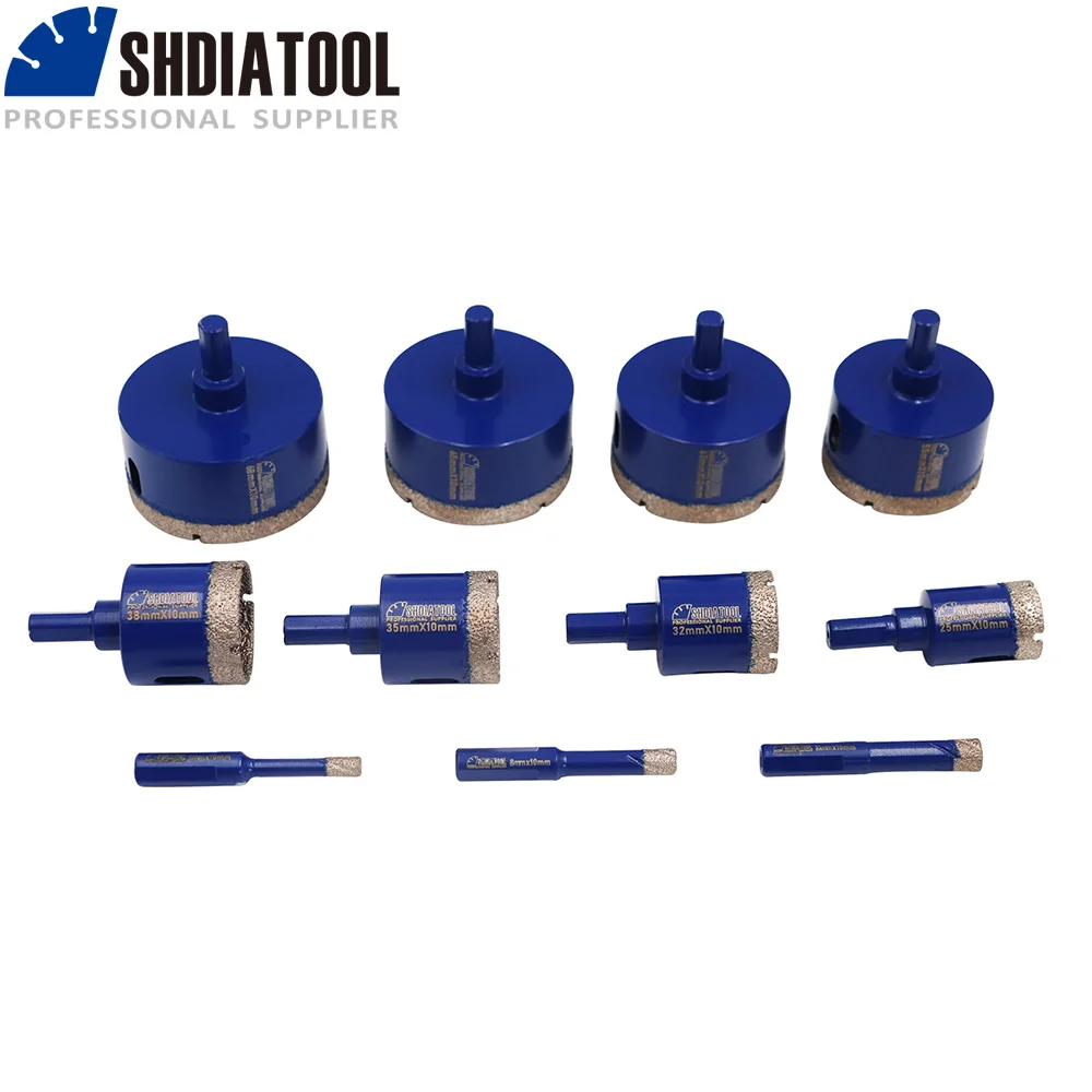 

Алмазное буровое долото SHDIATOOL, треугольная пила для сухого отверстия под мрамор, Каменную Кладку, бетон, плитка, стекло, 1 шт.