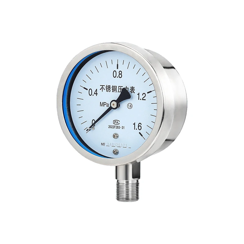 Манометр низкого давления для газа, воздуха, вакуума, воды, 0-15 PSI, 5-10-16-25-100-200 бар, кПа, МПа, Бурдоновский манометр (art.: 3920dbd34f4fd) - 3920dbd34f4fd