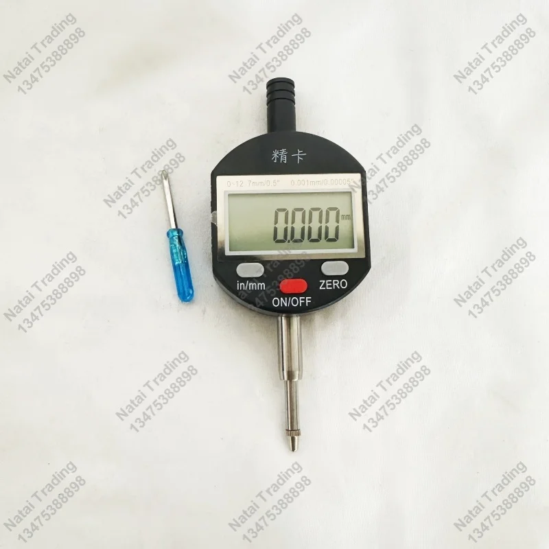 IP65 цифровой циферблатный индикатор 0-12 7 мм сенсорный дисплей водонепроницаемый