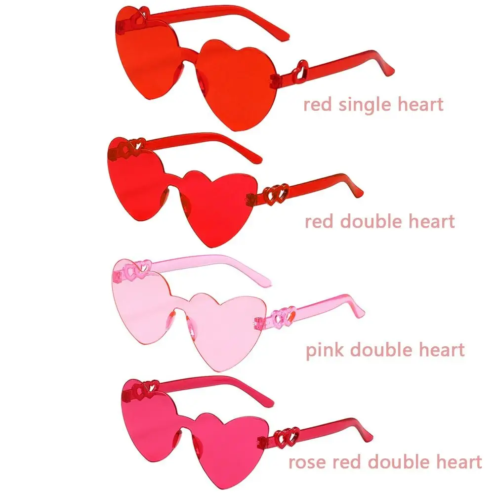 Женские солнцезащитные очки в форме сердца аксессуары для путешествий уличные