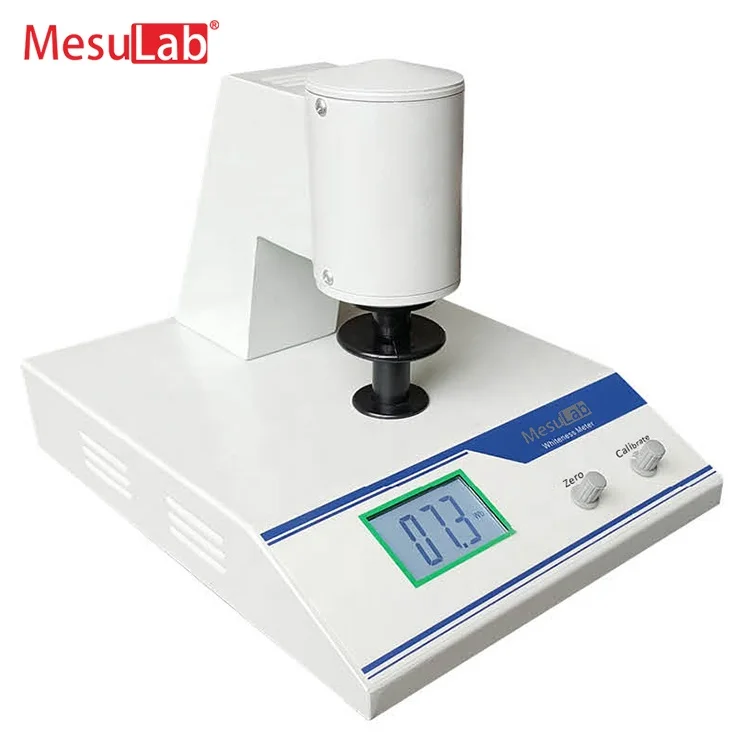 

Mesulab Hot WSB-2Y best price Digital Fluorescent Brightness high accuracy intelligent whiteness meter digital whiteness meter