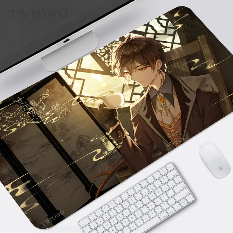 

Genshin Impact Mouse Pad Gaming XL Custom Mousepad XXL keyboard pad Natural Rubber Anti Slip Soft Computer Table Mat Mice Pad