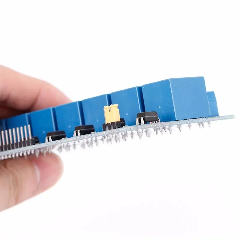 8-канальный релейный модуль с оптической изоляцией панель управления ПЛК 5 В