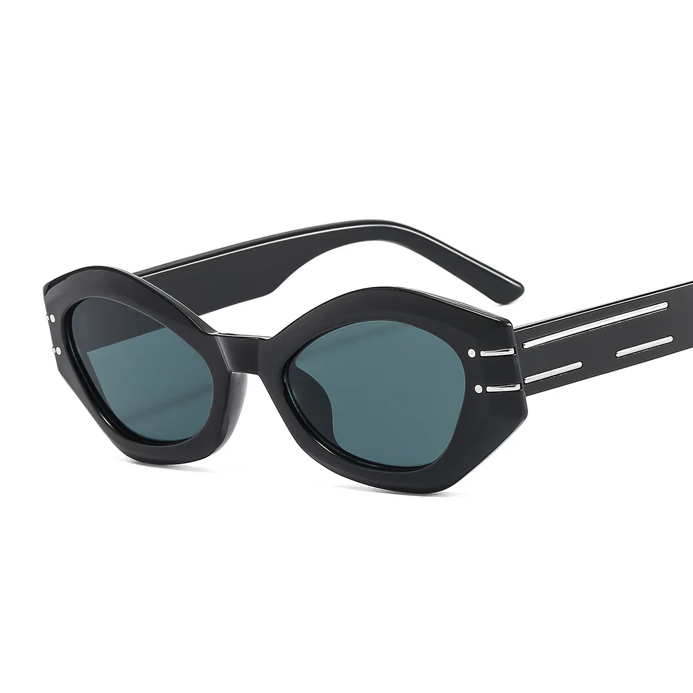 

Fashion Cat Eye Sunglasses Women Sunglass Vintage Polygonal Leoaprd Sun Glass Men Eyewear UV400 Gradient Lens Shades