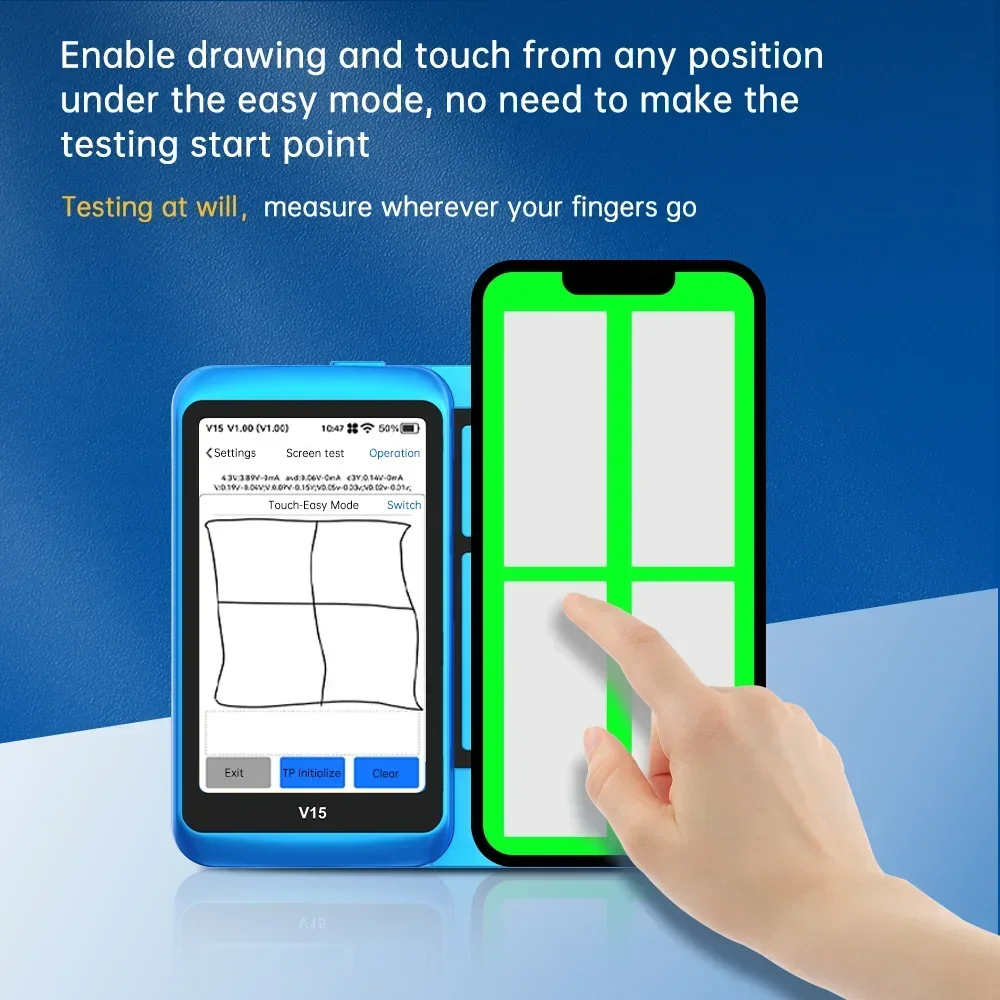 Тестер экрана JC JCID V15PM для iPhone X XS XR 11 12 13 14 15 Pro Max Plus Mini MIPI EDP функция тестирования