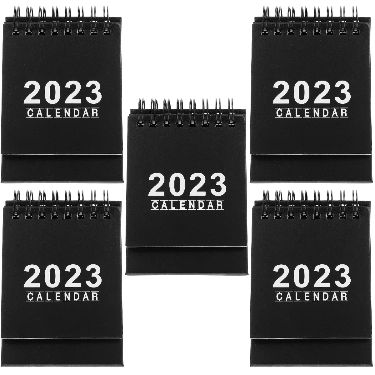 

Calendar Desk Desktop Planner Mini Standflip Daily Standing 2023Coil Table Organizer Schedule Decorative Pad Page Scheduler 2024