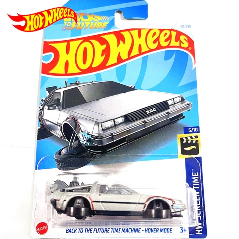 Оригинальный автомобиль Hot Wheels Назад в будущее машина времени DMC литый под давлением металлический автомобиль коллекционный автомобиль детская игрушка подарок для мальчиков