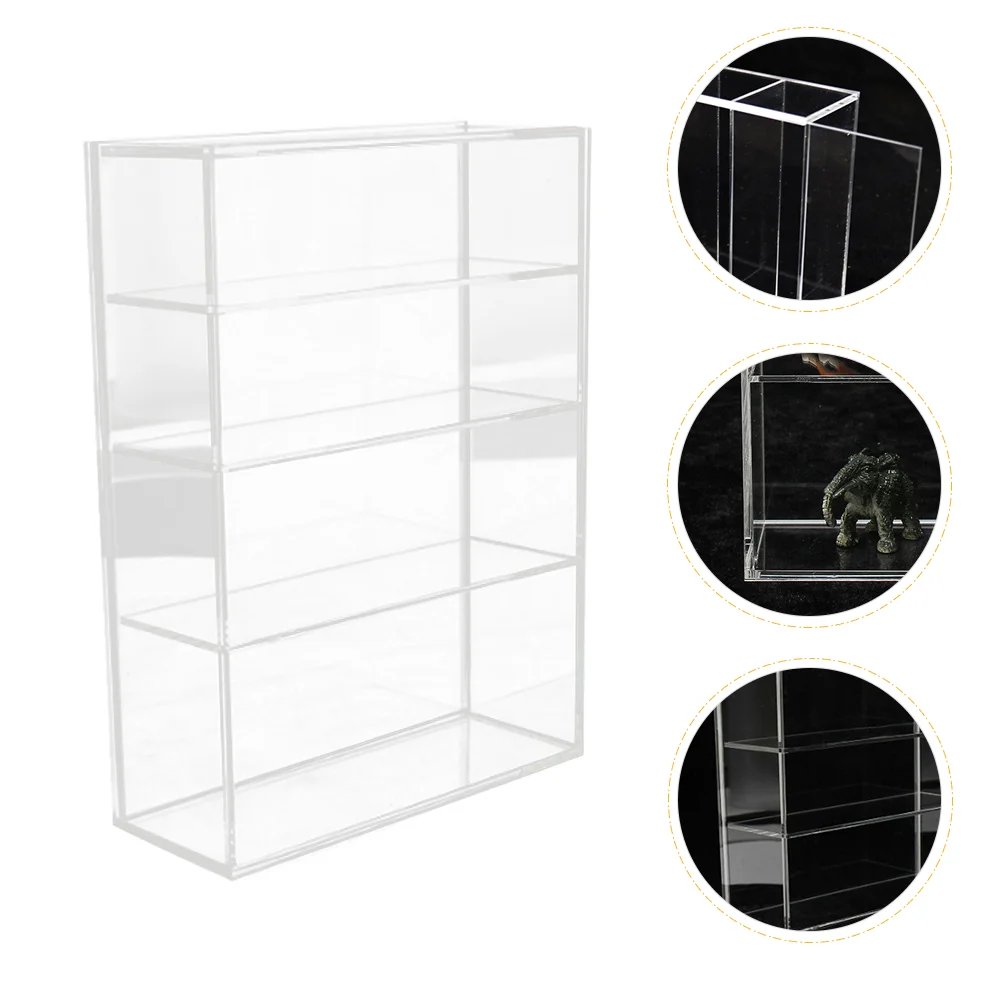 

Dust-proof Toys Display Box Doll Model Storage Box Transparent Figurine Box