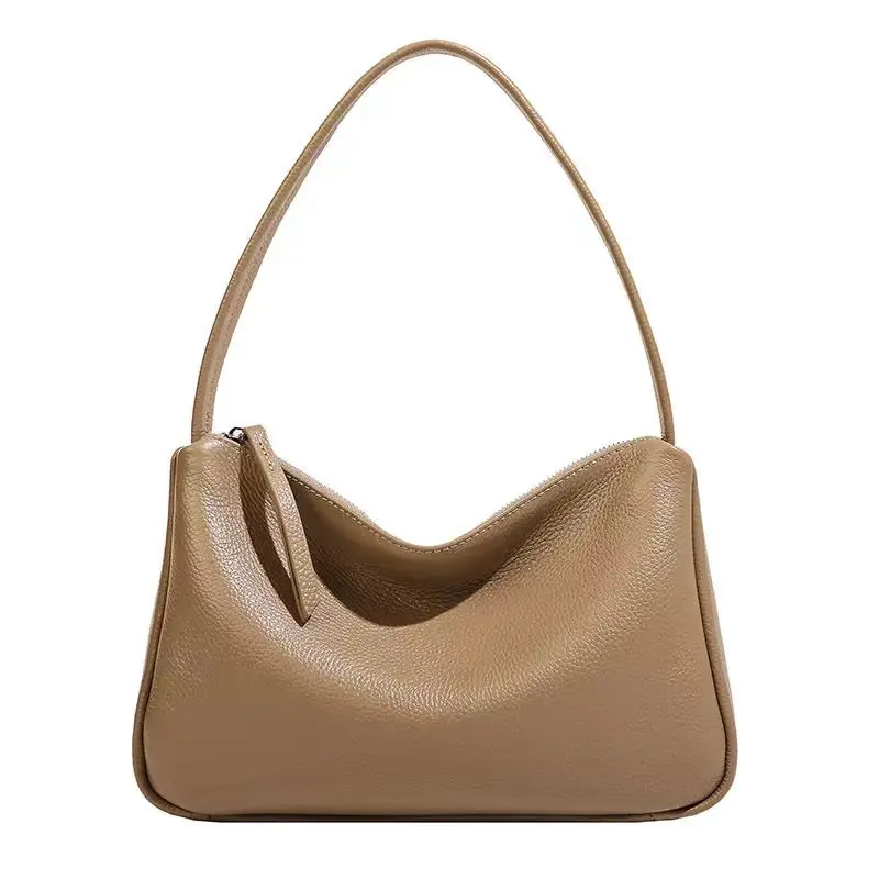 

Fashionable leather women's bag, new large capacity single shoulder diagonal bag, fashionable and versatile