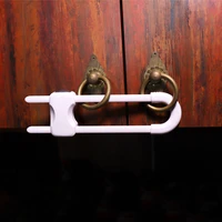 1 pcs children protection lock u shape baby safety lock prevent child from opening drawer cupboard cabinet children safety lock