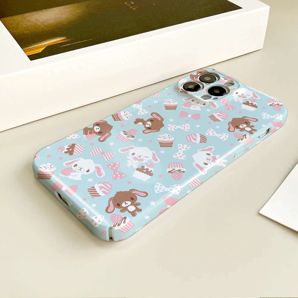 Чехол для телефона MINISO SUGARBUNNIES Samsung S21Fe S23 22 Ultra Plus A 04E 33 5G HD в твердом переплете с