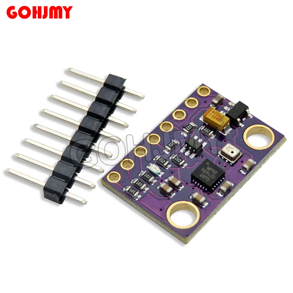 GY-91 BMP280 SPI/IIC MPU6500 MPU-9250 6-осевой 9-осевой гироскоп + акселератор + магнитометр сенсорный модуль MPU9250 NWE