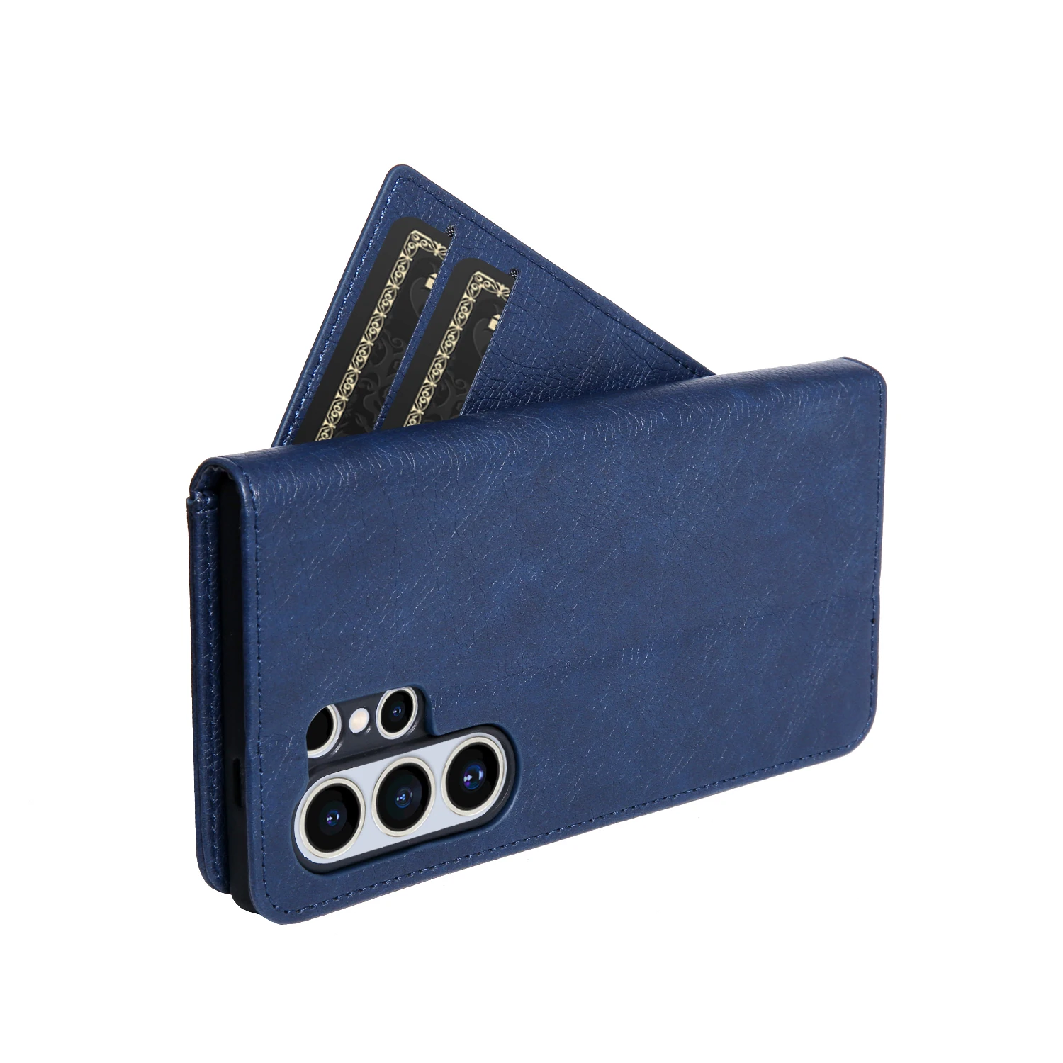 Кожаный магнитный флип-чехол для телефона Samsung Galaxy S24 S23 S22 S25 Ultra Plus S21 FE S20 S10 S9