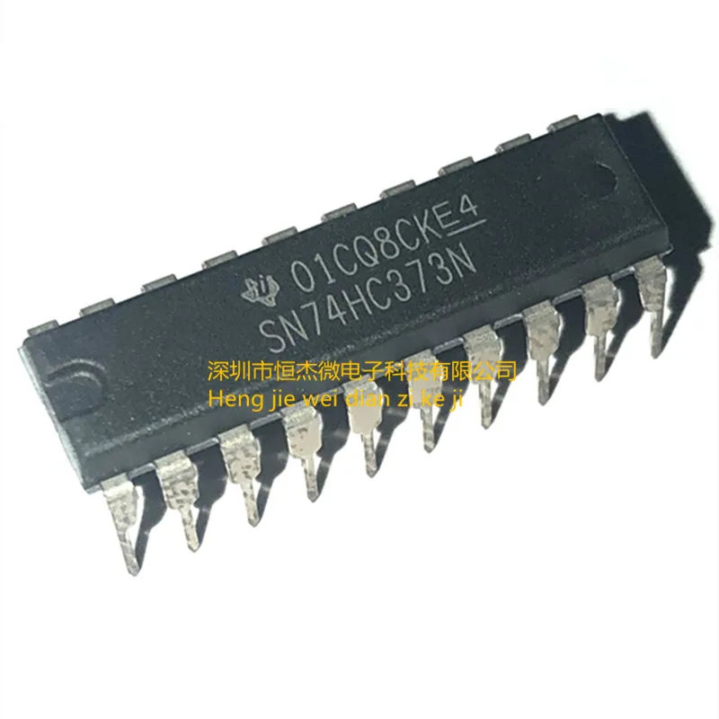 

10PCS/ New original imported SN74HC373N 74HC373 in-line DIP20 three-state in-phase eight D latch