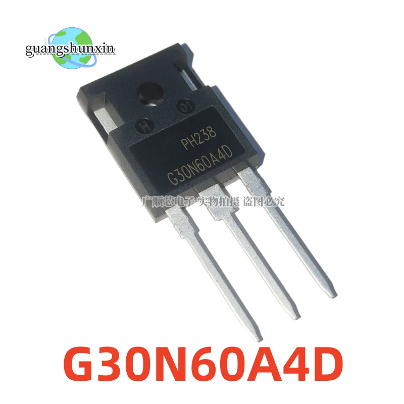 

5 шт. новая Оригинальная бтиз-трубка G30N60A4D HGTG30N60A4D 75A 600 в Встроенная TO-247