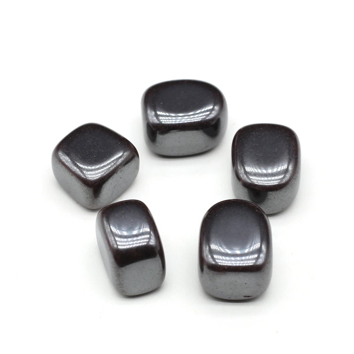 

Полированный аметист, гематит, кварц, набор из 1 штуки