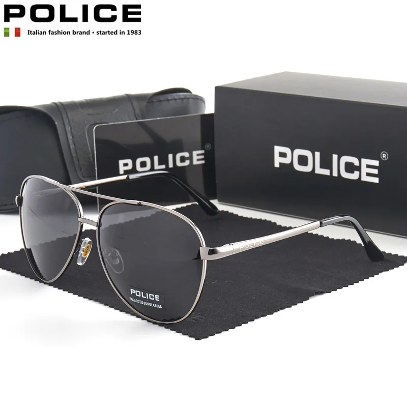 

New Pattern POLICE 5935 Fashion Polarized Sunglasses Men's Pilot Driving Glasses UV400 Men's Luxury Brand Des Lunettes De Soleil