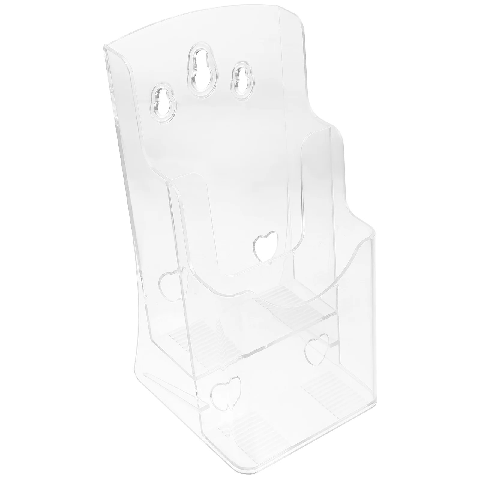 

A6 Data Rack Acrylic File Organizer For Desk Desktop Flyer Material Wall Ps Brochure Mount Display