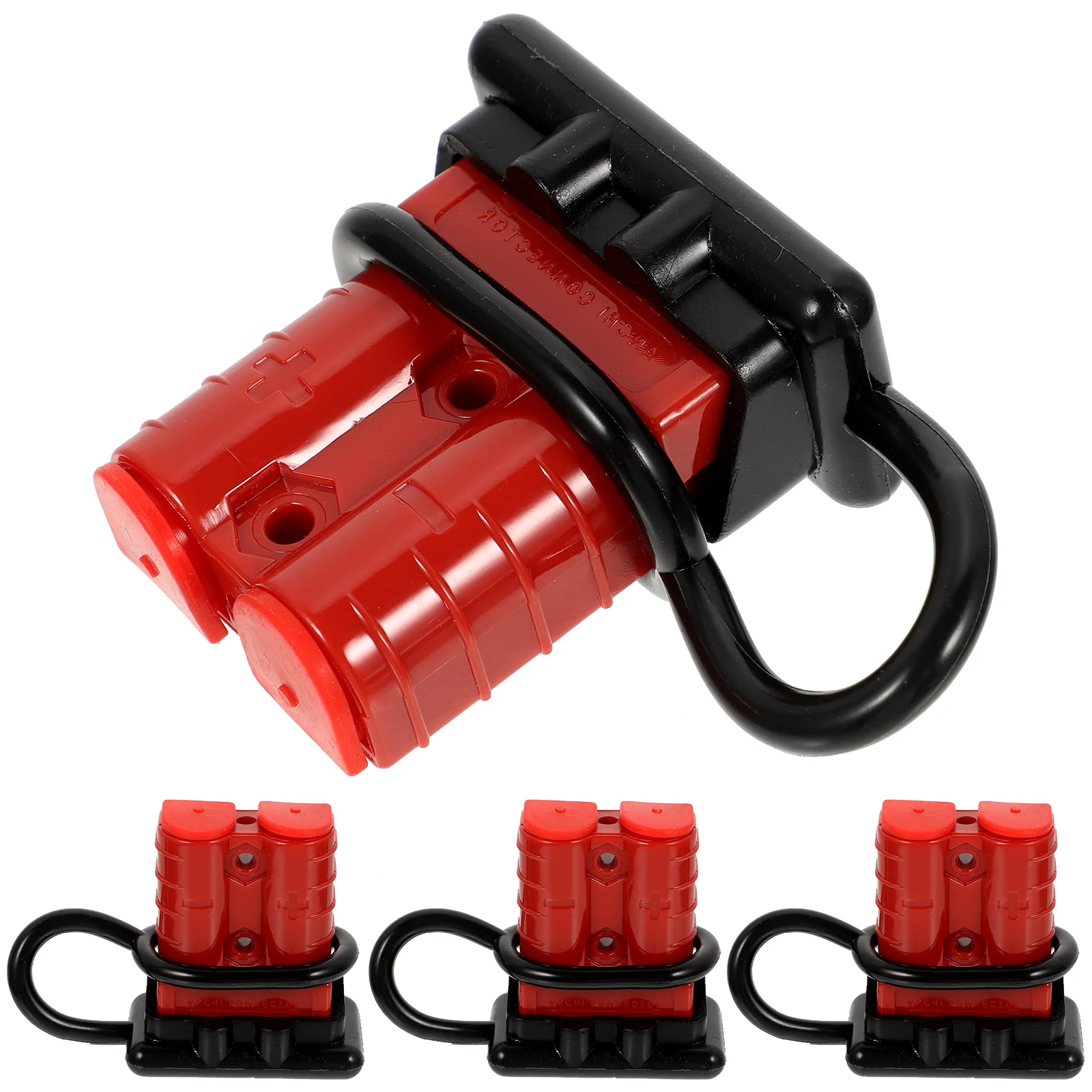 

4 шт., вилка жгута проводов, аксессуары для вилочных погрузчиков, быстроразъемный комплект для отключения лебедки, разъем для прицепа, стабильное напряжение