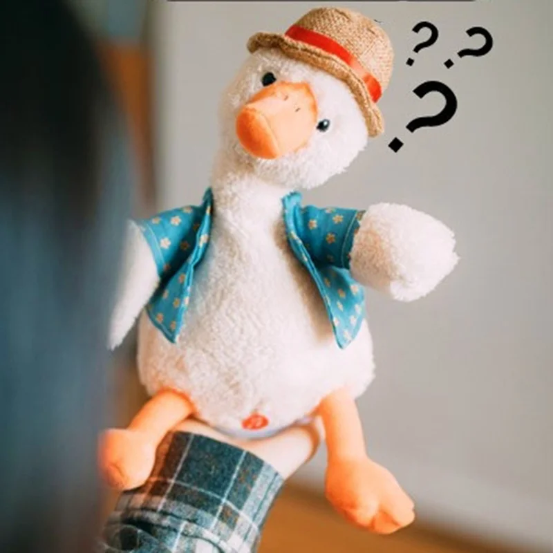 

Repetition Duck Can Sing Recording Toy Dancing Toy Walking Doll Electric Talking Toys for Children Educational Toy for Kids Gift