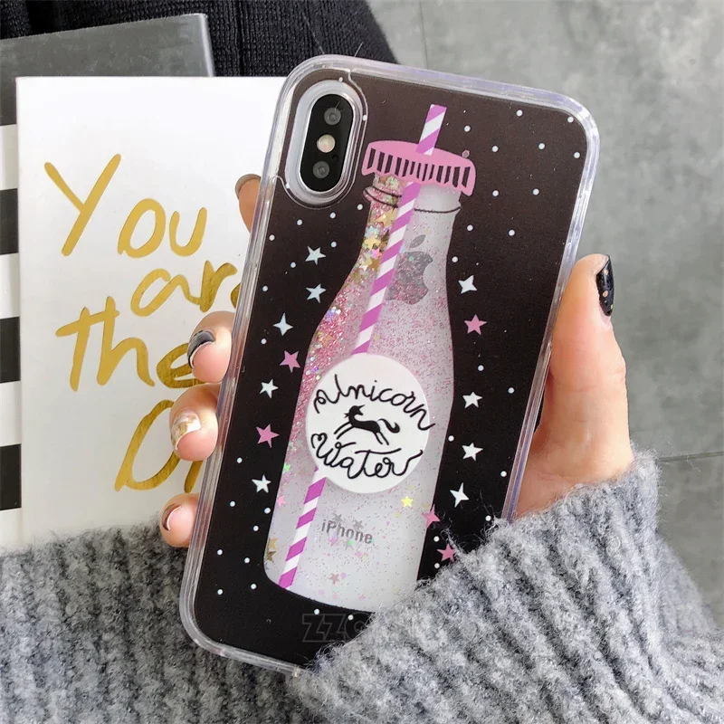 Флакон для парфюма Huawei Mate 60 50 40 Pro Pura 70 + 70Ultra P60 P40 P30 P20 чехол с блестящим жидким