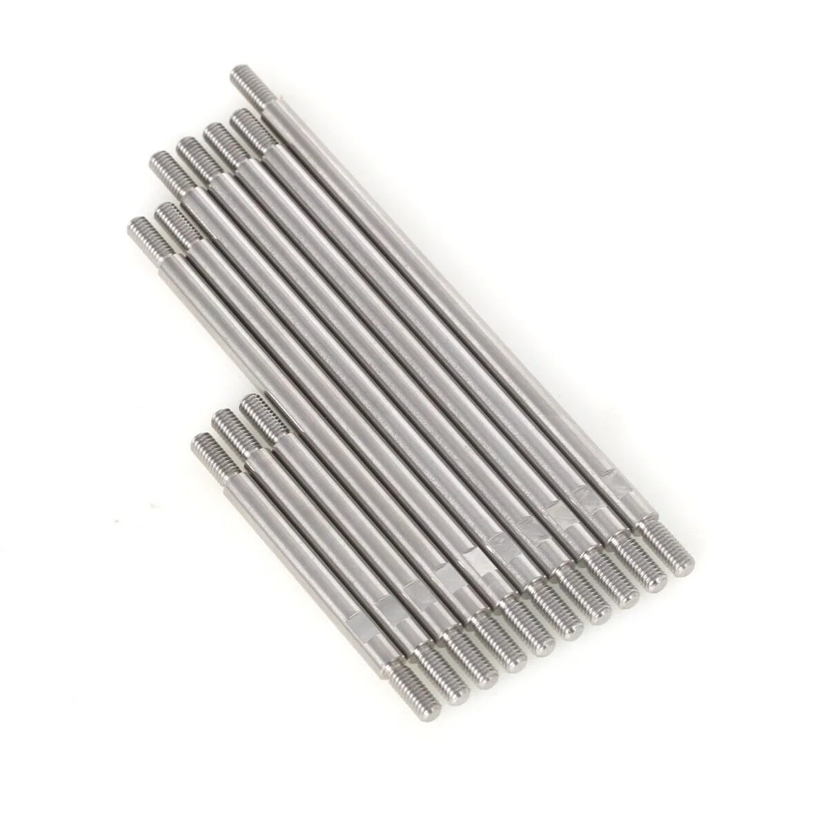 LCX Racing 1/10 RC Гусеничный полный набор звеньев подвески из нержавеющей стали 324 мм