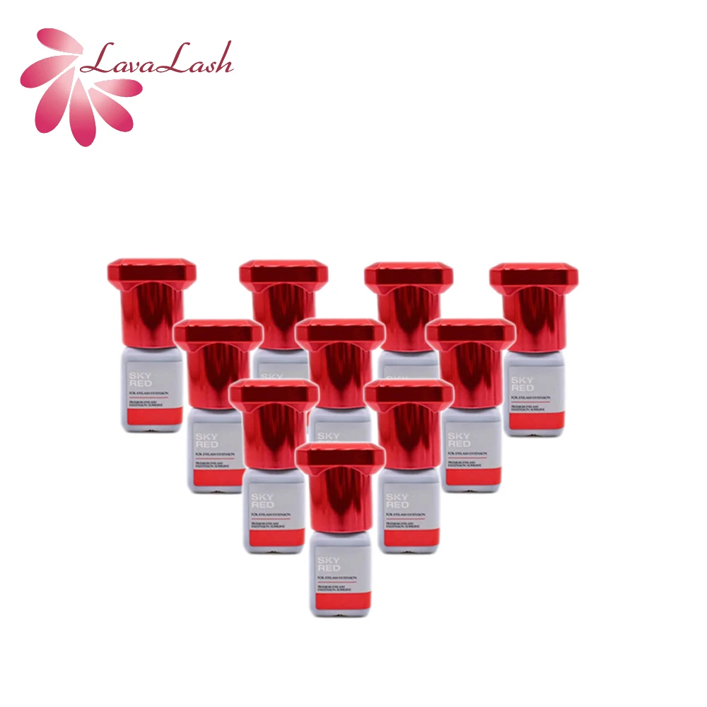 New Sky Glue For Eyelash Extensions Original Korea 5ml Professional Mild Non-irritating Naturalny wodoodporny klej Narzędzia do makijażu