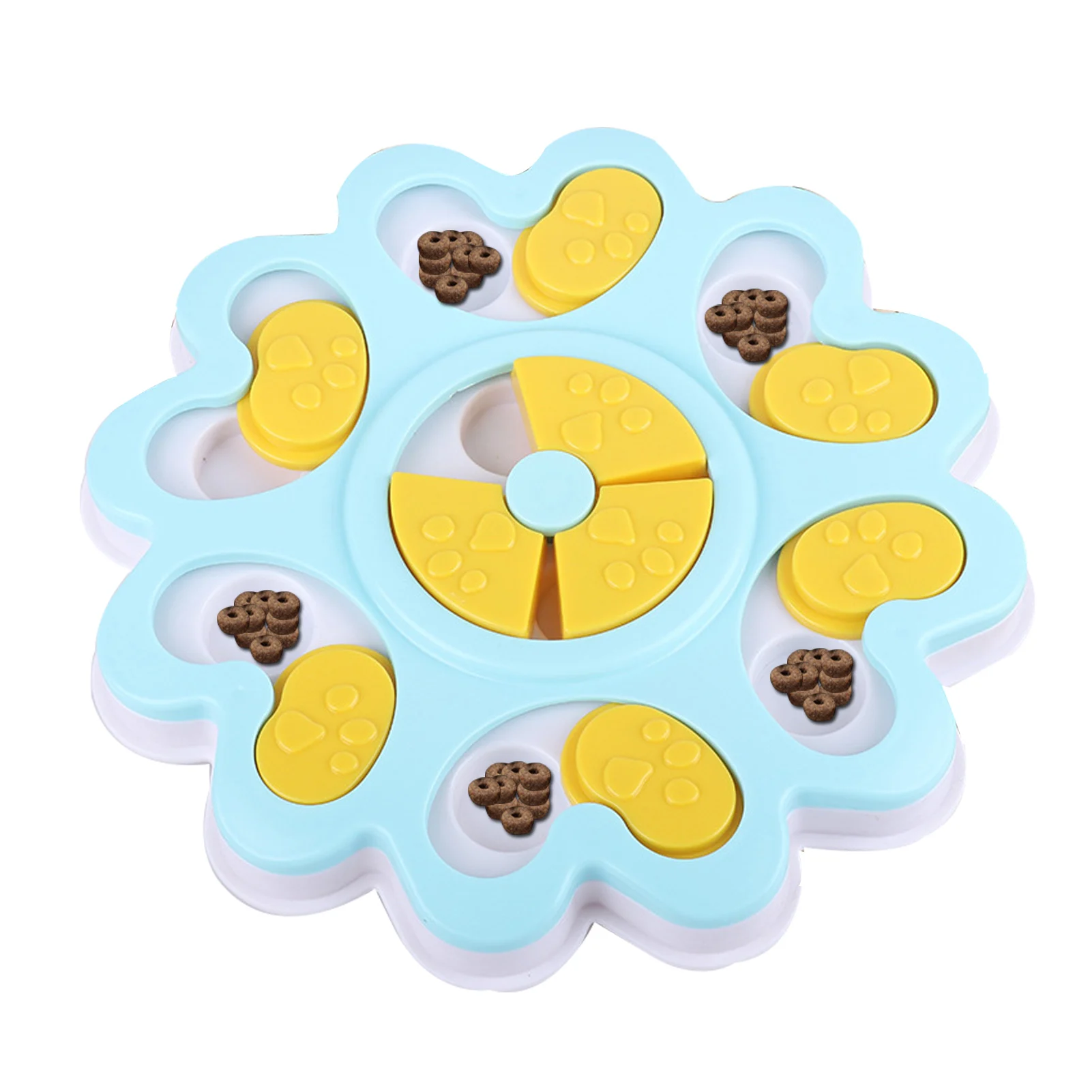 

Интерактивная игрушка-головоломка для собак, голубая/Розовая/серая