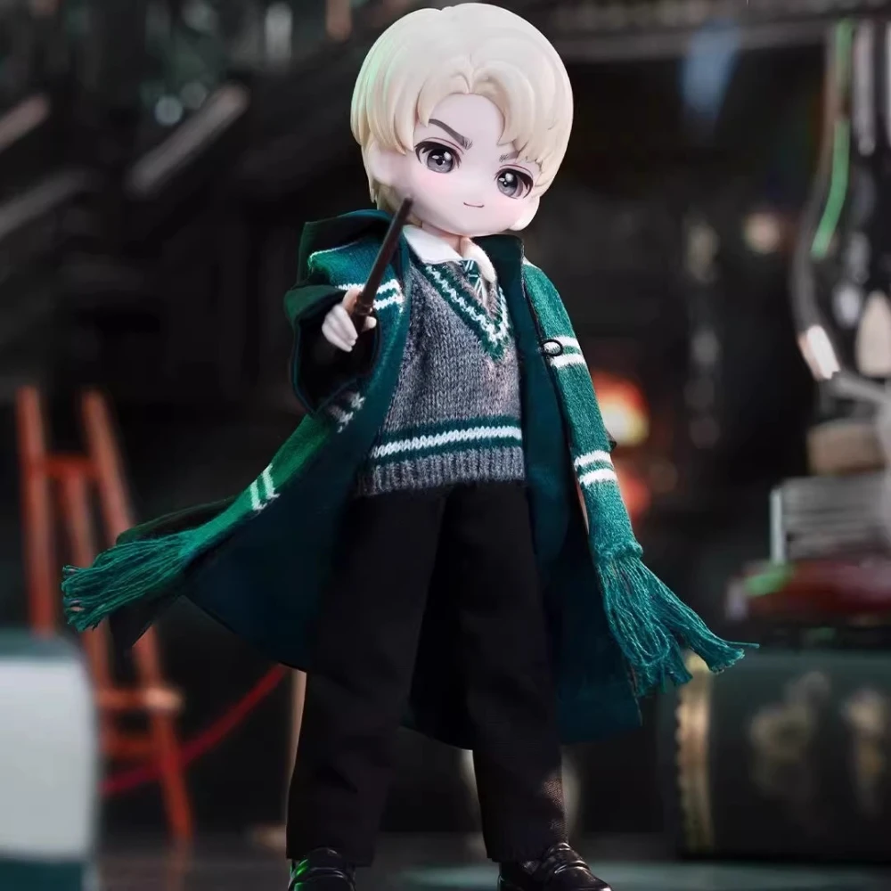 Фото COME4FREE Серия Гарри Поттер: Коллекционная шарнирная кукла BJD 1/12, фигурка-сюрприз в закрытой коробке, подарочная упаковка для рабочего стола №2