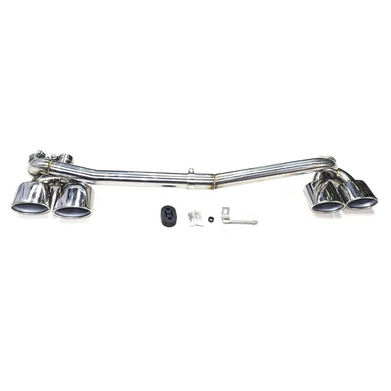 

Stainless Steel W204 Exhaust Pipe For 2008-2013 Benz M Sport C180 C200 C260 C300 Muffler Tip Modified C63 Body kit