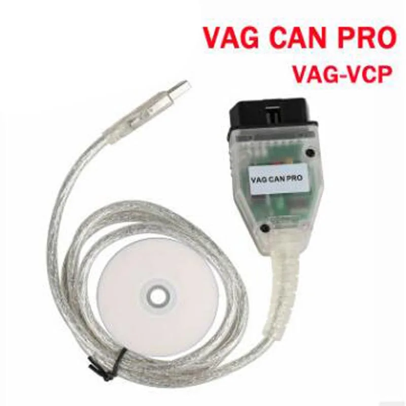 VAG CAN PRO VCP V5.5.1 с FTDI FT245RL SJA1000T ALMEL749 чип COM OBD USB интерфейс Поддержка Can Bus UDS K линии для
