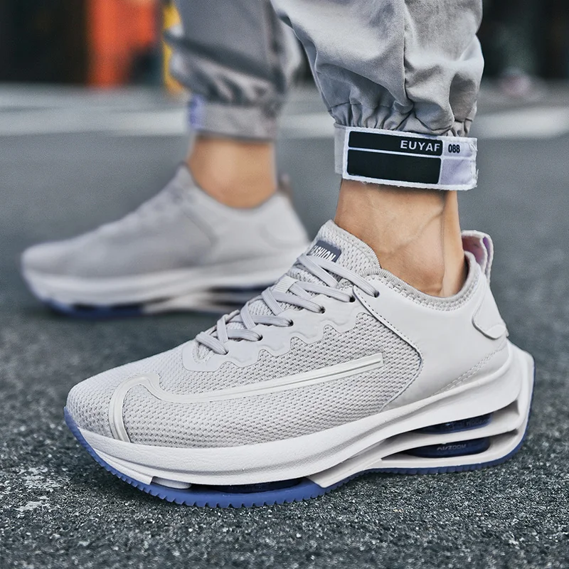

Double Air Cushion White Men Spring Summer 46 Sneakers Designer Sport Footwear Male Tennis Casual Jogging Trainer Running Shoes