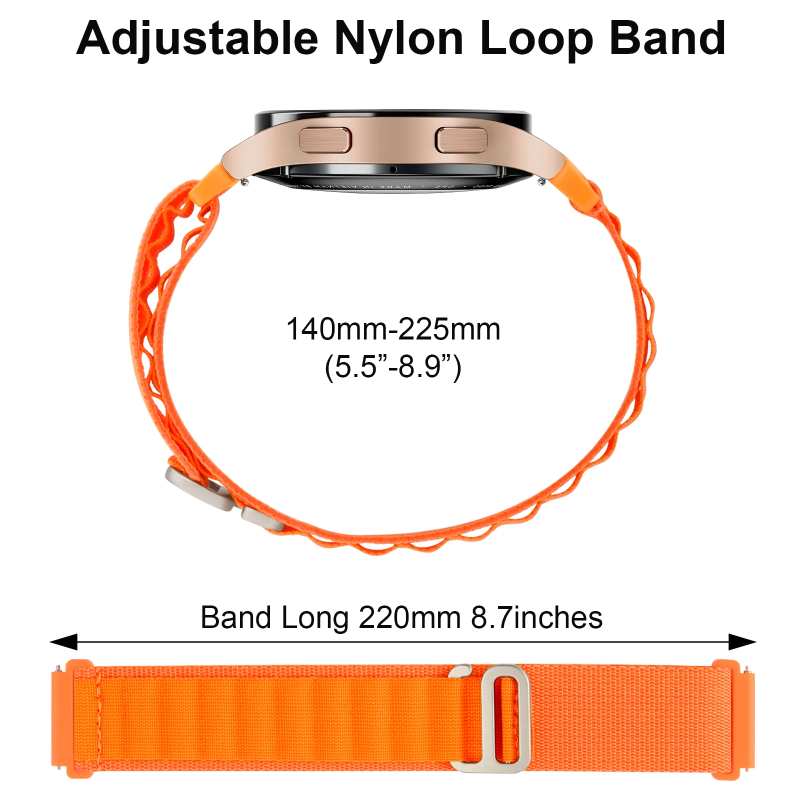 20mm 22mm Nylon Strap For Haylou RS4 Plus/RS4 LS12/Ls02 Band Sport Bracelet For Haylou RS3 LS04/RT LS05S/GST/RT2 LS10 Correa