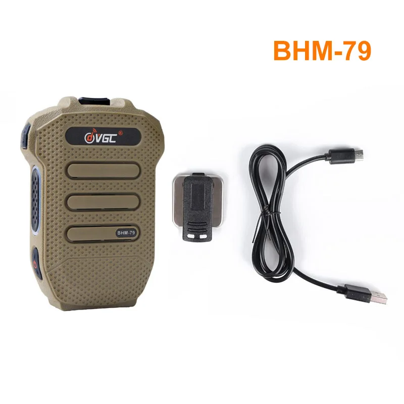 VR-N76 Микрофон BHM-79 Bluetooth Беспроводной микрофон для рации Легкий ручной VR-N7500/N75/N76/N65