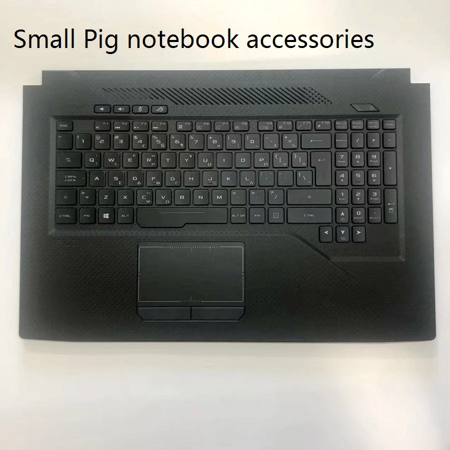 

Greek Backlit With TOP Palmrest Keyboard For Asus ROG Strix GL703 GL703G GL703GS Series GK Layuout