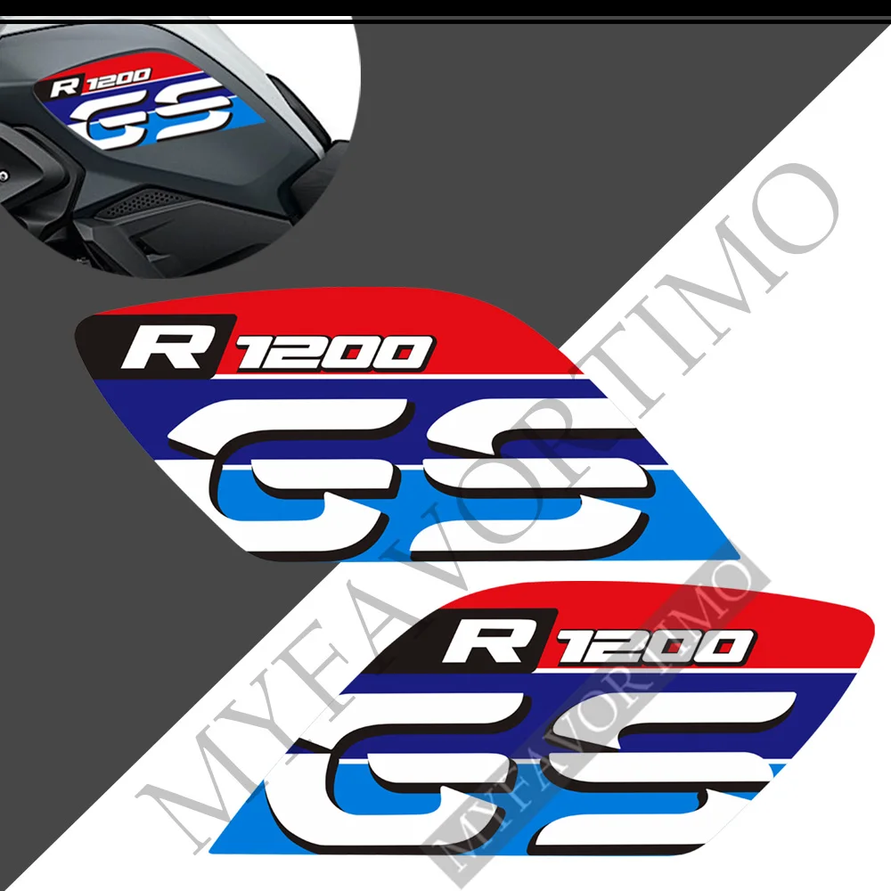 

For BMW R1200GS R1200 R 1200 GS LC Rallye Rally Extension Extender Fairing Fender Tank Pad Stickers Decal Adventure Protection