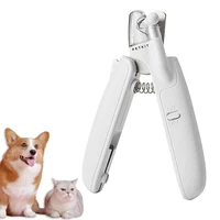 petkit cat dog safety nail clipper with led light for pet prevent clipping the nail blood vessels grooming petkit nail clipper