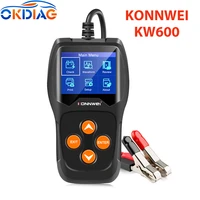 car battery tester konnwei kw600 12v 100 to 2000cca 12 volts battery tools for the car quick cranking charging diagnostic tool