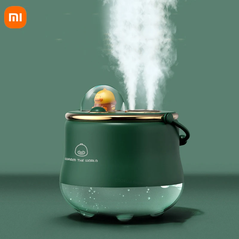 

Xiaomi Cute Desktop Humidifier with Atmosphere Light 400ml Capacity Cool Mist Aroma Diffuser Home Bedroom Humidifier Purifier
