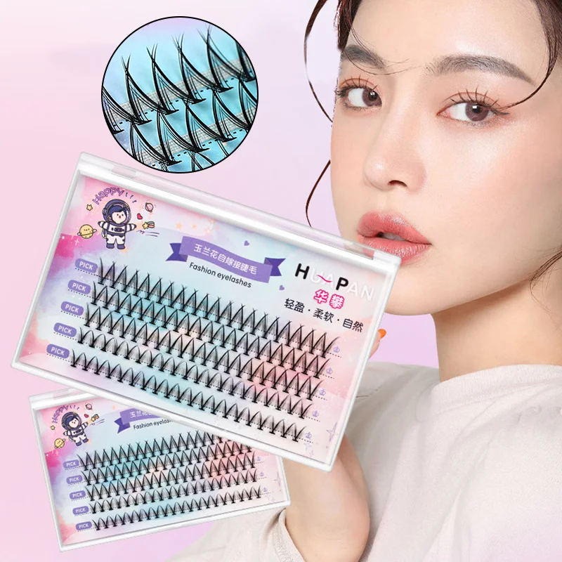 

Professional Makeup clusters Personal Cluster Eyelash Single tuft of M sandwich eyelash Grafting False Eyelashes