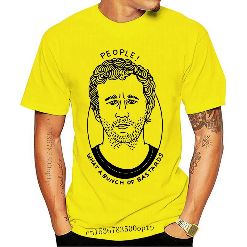 

New IT Crowd - Roy - People What a Bunch of Bastards Tshirt O-Neck Summer Personality Fashion Men T-Shirts Homme High Quality