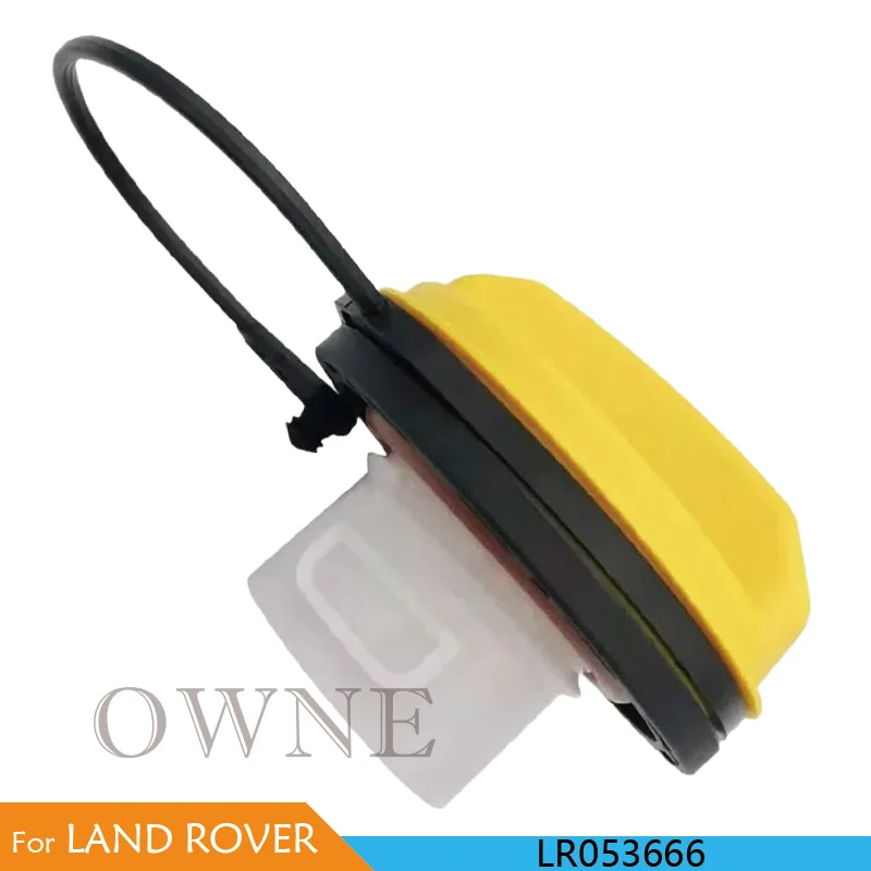 Фото Желтая крышка топливного бака для Land Rover Discovery 5 L462, Land Rover Discovery Sport L550, Range Rover Sport L494, L405, LR053666 №4
