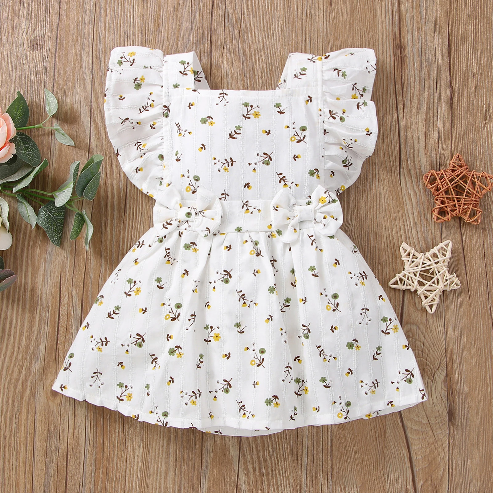 

Платье-трапеция для новорожденных, на возраст 0-24 месяца