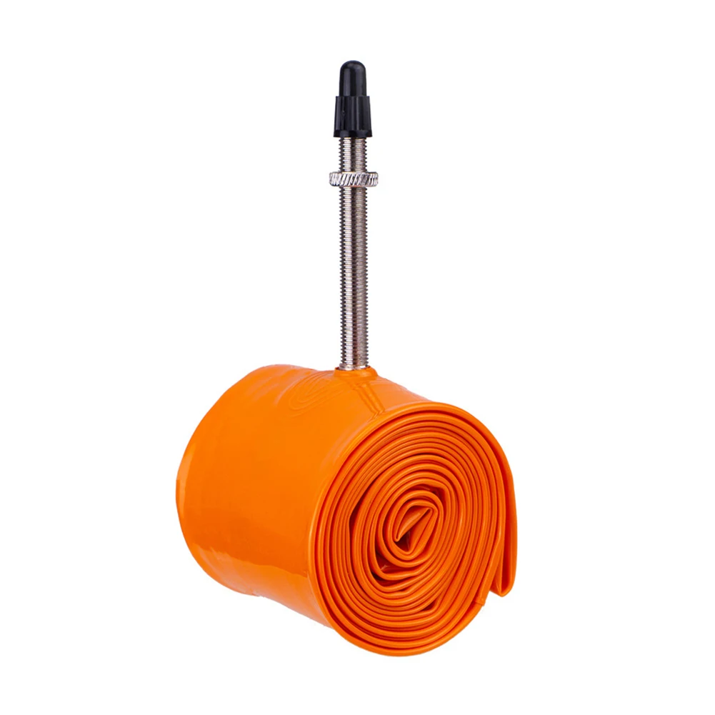 

Lightweight Orange Bike Inner Tube for Mountain Bike Tires 27 5/29 x 1 9 2 3 Smooth and Stable Riding Experience
