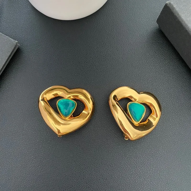 Серьги модные индивидуальные темпераментные легкие роскошные овальные в стиле