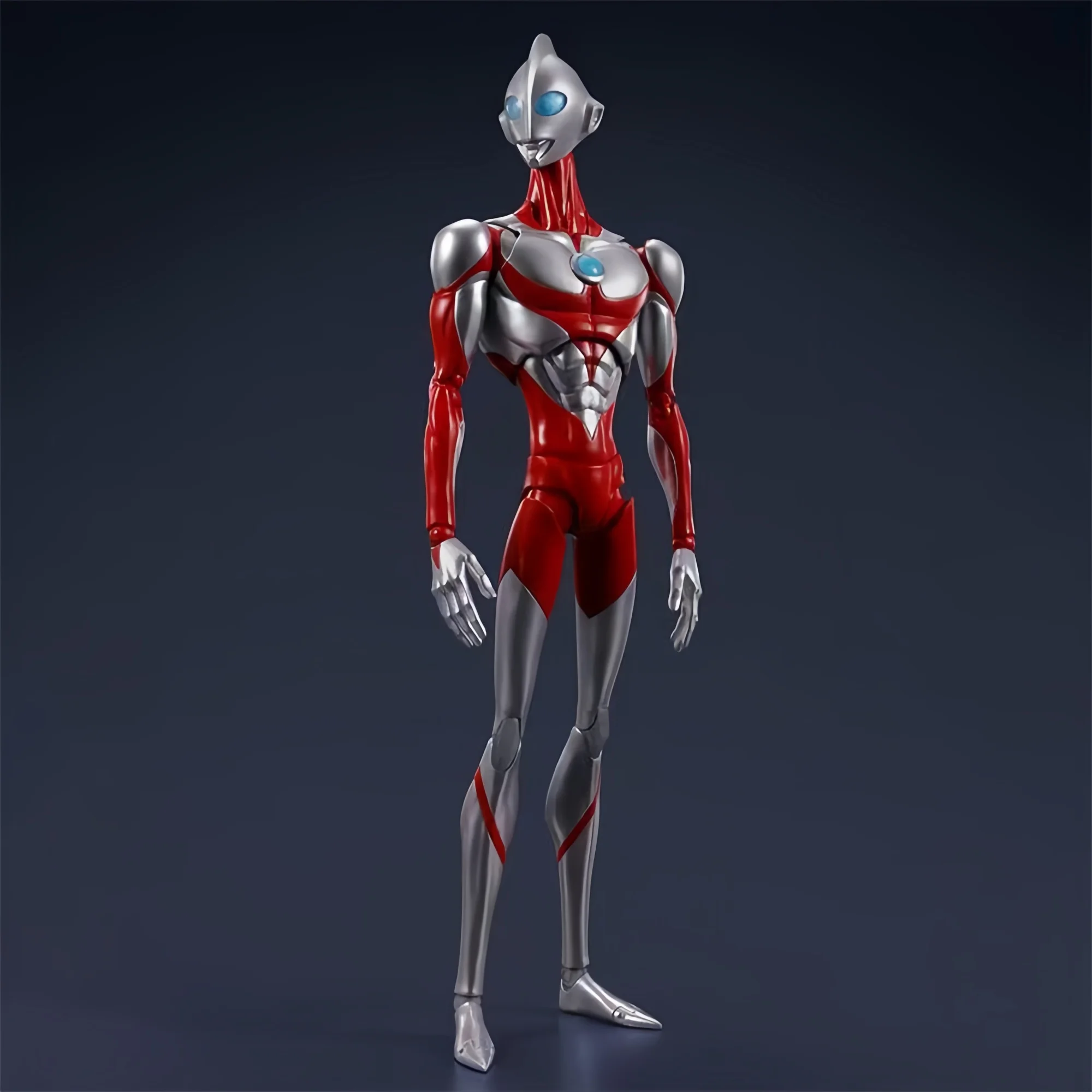 Фото Оригинальная фигурка Bandai Ultraman: Rising Modelkit, аниме-фигурки Shf Ultraman & Emi Collection Modeaction, фигурки, игрушки №5